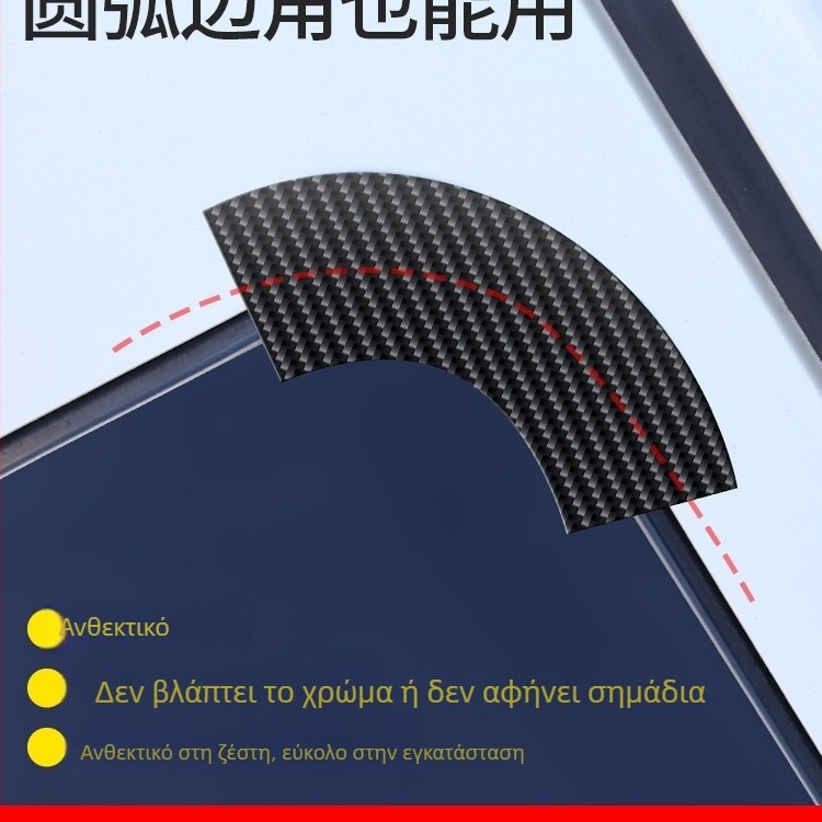 Σιλικονούχα ελαστική λωρίδα στεγανοποίησης ηλιοροφής αυτοκινήτου, μοντέλο 123-17, αδιάβροχη στεγανοποίηση γυαλιού οροφής