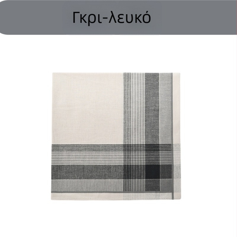 Yan su xing 3 τεμάχια βαμβακερά μαντήλια μύτης με λογότυπο, 19,5 g το καθένα