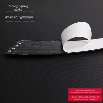 Λωρίδα προστασίας φτερού τροχού αυτοκινήτου από ανθρακονήματα και TPU – αντισύγκρουσης, ανθεκτική σε γρατσουνιές, μοντέλο CTU006, διαθέσιμη παραμετροποίηση, συμβατό με το 90% των μοντέλων