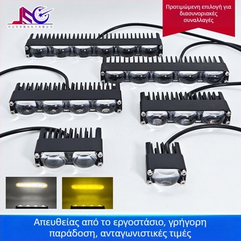 3-LED προβολέας LED υψηλής φωτεινότητας για τη μάσκα αυτοκινήτου, κατάλληλος για μοτοσικλέτες και οχήματα εκτός δρόμου (9–36V)