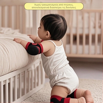 Παιδικές επιγονατιδικές προστασίες γόνατος για το crawling και το περπάτημα - Υλικό: σφουγγάρι - Προστασία γόνατος - Μοντέλο F99TS795HM95HM