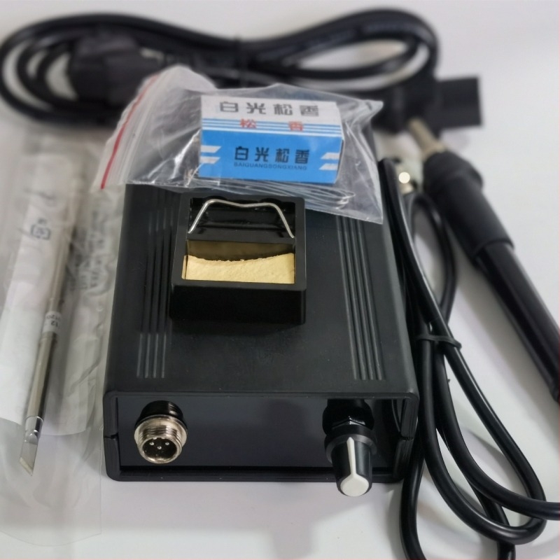 Σταθμός συγκόλλησης T12 με ρυθμιζόμενη θερμοκρασία, υψηλή ισχύ, ψηφιακή οθόνη, λειτουργία ύπνου, άκρη T12