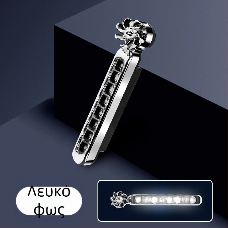 Φωτεινά φώτα ημέρας αυτοκινήτου, καθολική εφαρμογή, μοντέλο A177s, τοποθέτηση με κόλλα, πλαστικό περίβλημα