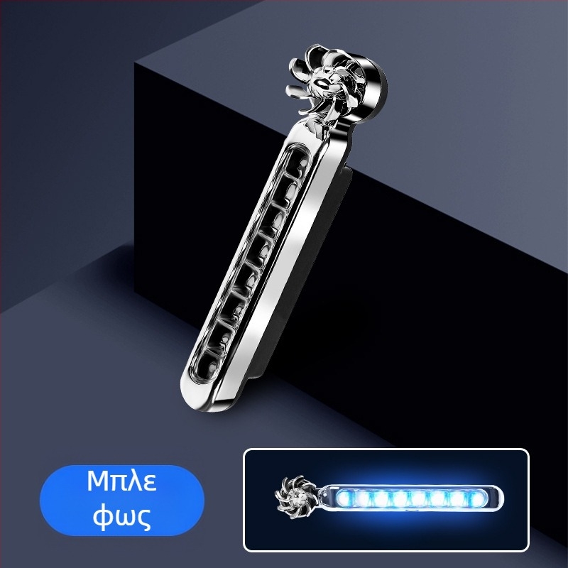 Φωτεινά φώτα ημέρας αυτοκινήτου, καθολική εφαρμογή, μοντέλο A177s, τοποθέτηση με κόλλα, πλαστικό περίβλημα