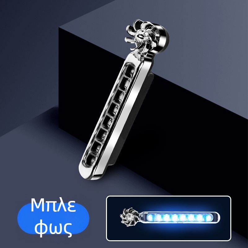 Φωτεινά φώτα ημέρας αυτοκινήτου, καθολική εφαρμογή, μοντέλο A177s, τοποθέτηση με κόλλα, πλαστικό περίβλημα