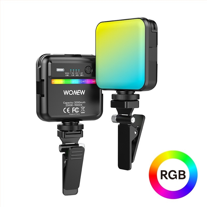 Μίνι Φωτιστικό Φώτος Διόρθωσης FL02 - WONEW, 60W, 3V, Ενσωματωμένη Μπαταρία, Χειροκίνητη Χρήση