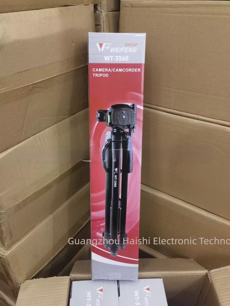 Weifeng WF-3520/3540/3560 DSLR Φορητός Τρίποδας με Κεφαλή 3D PTZ, Αλουμινένιο Κράμα, Μέγιστο Φορτίο 3 kg, Βάρος 0,92 kg, Περιλαμβάνει Πλάκα Γρήγορης Απελευθέρωσης