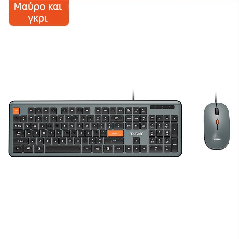 KN310-D Ασύρματο Σετ Πληκτρολογίου και Ποντικιού, 1600 DPI, USB Διασυνδέσεις, Εργονομικός Σχεδιασμός, Εγγύηση 1 Έτους