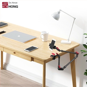 Shihong TE-322 Μαγικός βραχίονας στήριξης για κινητό, αλουμινένιο κράμα, ρυθμιζόμενος έως 2 kg, βάρος 0,5 kg