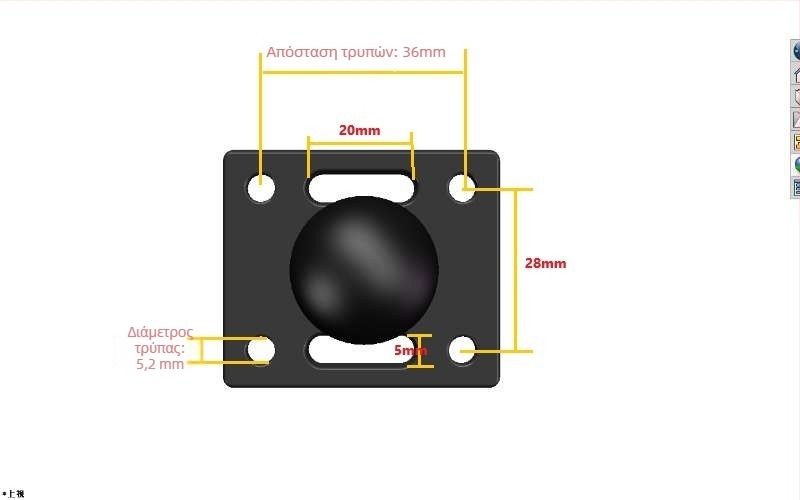 Βάση/στήριξη tablet – Μοντέλο PJ-0100, ειδικά συνθετικά υλικά, αντοχή 5 kg, ρυθμιζόμενο ύψος 1–10 μ, OEM επεξεργασία
