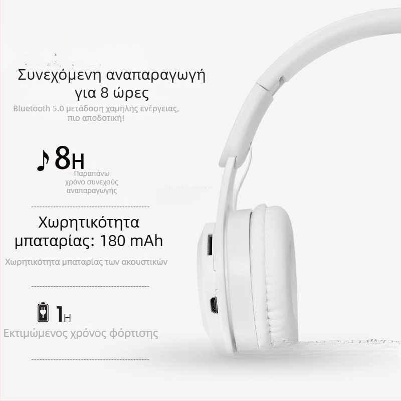 Ακουστικά για φωτογραφικά σκηνικά, ασύρματα, βύσμα 3,5 mm, βύσμα L-σχήματος, πίσω τοποθετημένα