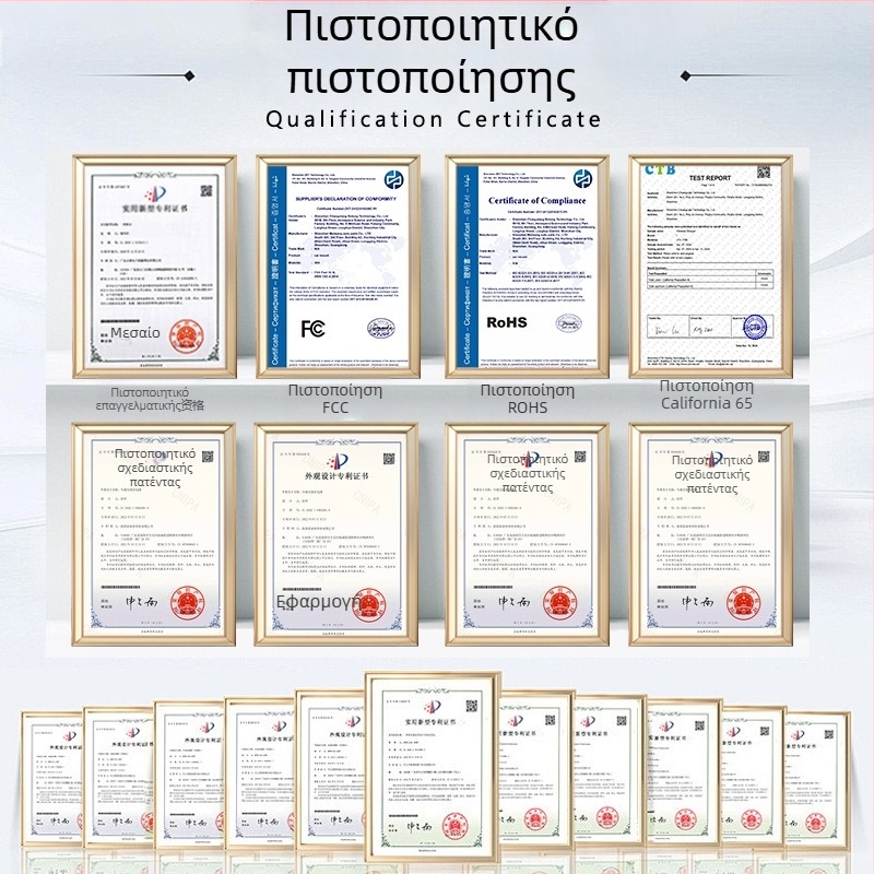 Επιτραπέζιος Ασύρματος Φορτιστής 3-σε-1 για AirPods, iPhone και Apple Watch, 15W, Ultra‑Thin, Αναδιπλούμενος, Micro-USB Διασύνδεση, FCC CE ROHS