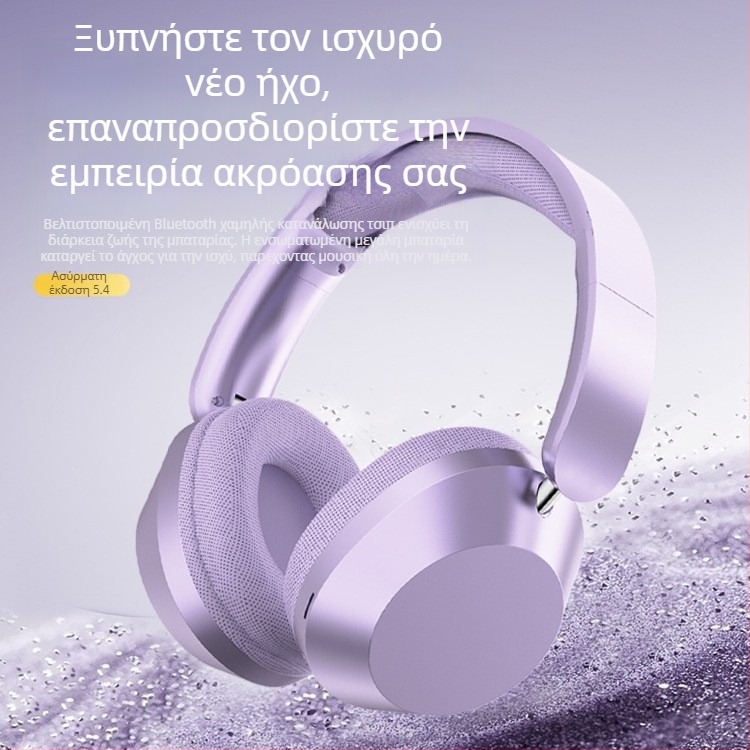 Ασύρματο ακουστικό κεφαλής CA-056, αθλητικό σχέδιο, Bluetooth 5.3, εμβέλεια 10 μ, διάρκεια μπαταρίας >8 ώρες, στερεο ήχος