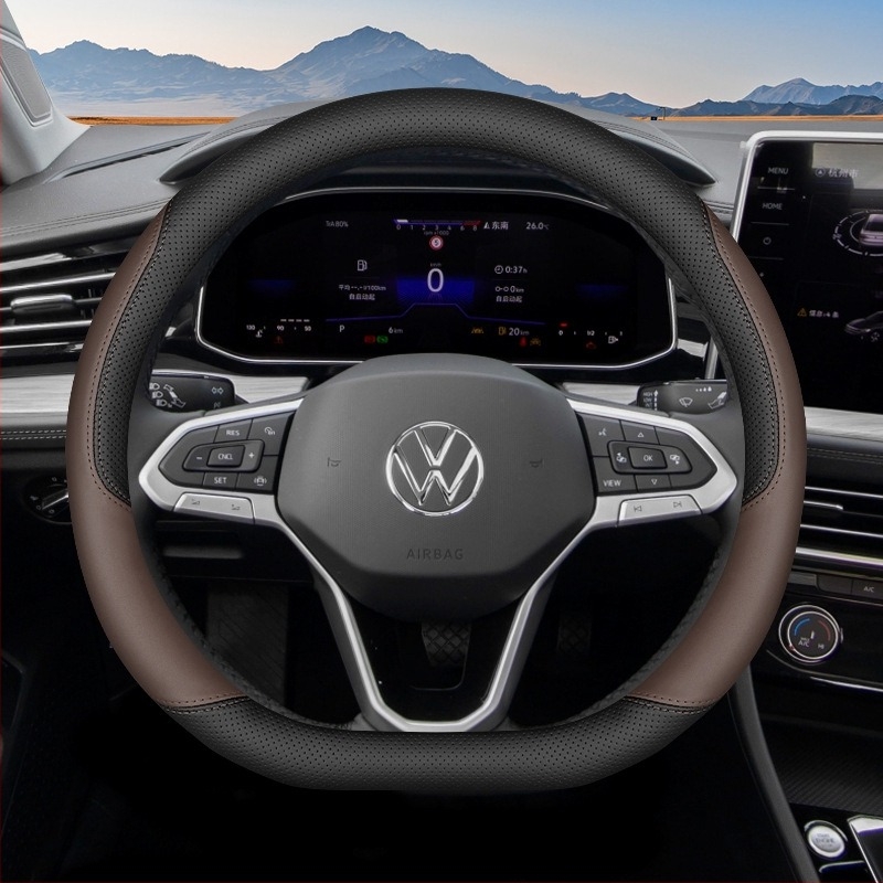 Κάλυμμα τιμονιού - Αντιολισθητικό, Υπερ-λεπτό, Για όλες τις εποχές, Άμεση τοποθέτηση (Μάρκα Hui Li)