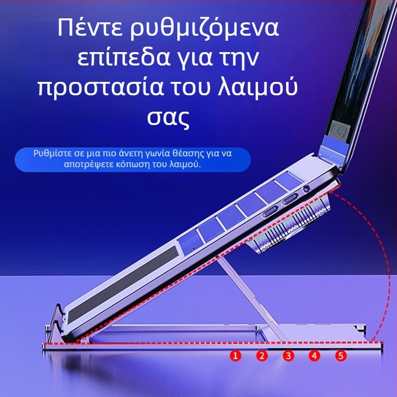Ψύκτης λάπτοπ με υδρόψυξη, H1 ημιαγωγικός ψύκτης, αλουμίνιο, 1 ανεμιστήρας, συμβατός με φορητούς υπολογιστές, ultrabook, PlayBook και άλλα