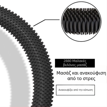 Κάλυμμα τιμονιού από σιλικόνη, απλός σχεδιασμός, τεσσάρων εποχών, αντιολισθητικό, με μασάζ