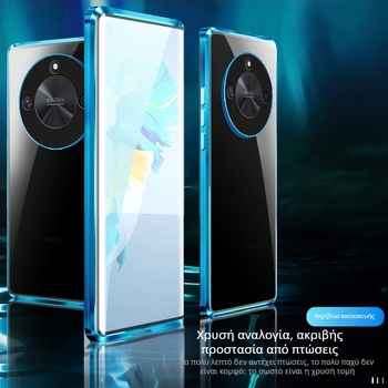 Θήκη τηλεφώνου X50 για Huawei με γυάλινο φινίρισμα καθρέφτη, μαγνητικό, με δυνατότητα προσαρμογής