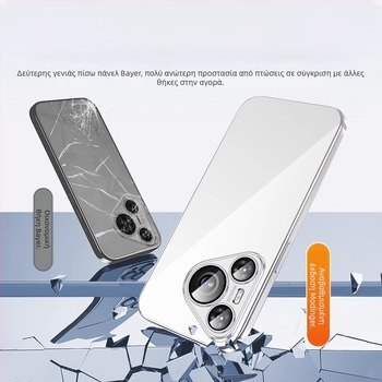 Κάλυμμα Huawei Pura70Pro από TPU — Μαλακό περίβλημα με ηλεκτροπλατιωμένο φινίρισμα, ανθεκτικό σε πτώσεις, διάχυση θερμότητας