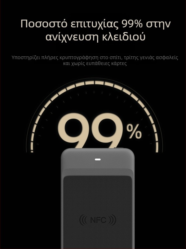 NFC αναγνώστης και εγγραφέας με Bluetooth για έλεγχο πρόσβασης, κλωνοποίηση καρτών, κάρτες ασανσέρ, προσομοίωση κινητού/βραχιολιού — Μοντέλο NFC Tool Max, Μάρκα Zonsin/Zhongxin