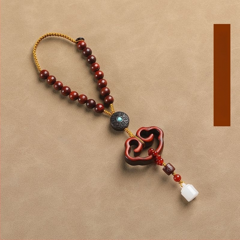 Κινεζικού στυλ κρεμαστή διακόσμηση αυτοκινήτου για εσωτερικό καθρέπτη, κράμα μετάλλων, καρτούν στυλ, λειτουργία αρώματος (υλικό: κράμα μετάλλων; στυλ: καρτούν; λειτουργία: άρωμα)