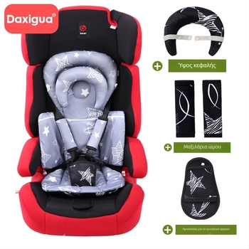 Βαμβακερό μαξιλαράκι για καρότσι και κρεβάκι, τεσσάρων εποχών συμβατότητα, εσωτερικό αντικαταστάσιμο μαξιλάρι, στήριξη στη μέση και μαξιλάρι κεφαλής