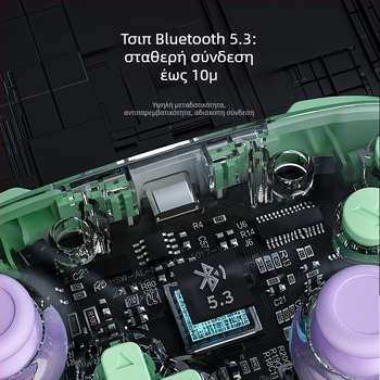 Aolion Rococo Pro Ασύρματο χειριστήριο παιχνιδιών – Type-C, δόνηση, συμβατό με Switch, PC και κινητές συσκευές