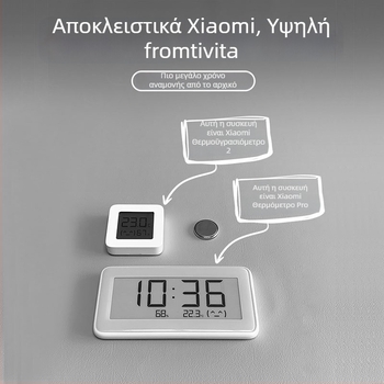 CR2032 μπαταρία κουμπί για Xiaomi Mijia ψηφιακό εσωτερικό θερμόμετρο και υγρομετρητή, 2η γενιά Pro