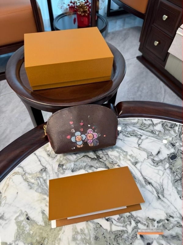 Τσαντάκι μακιγιάζ με σχέδιο καβουκιού, PU δέρμα, αδιάβροχο, εξαιρετικά ελαφρύ, μεγάλη χωρητικότητα