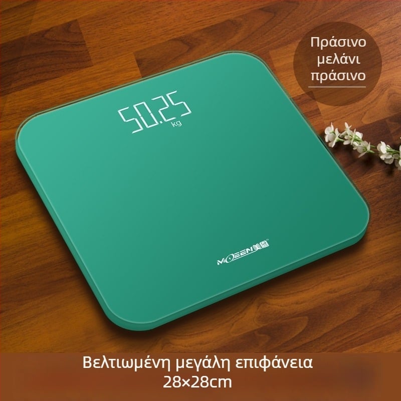 Μεϊεν ζυγός σώματος με επαναφορτιζόμενη τροφοδοσία USB – ακριβής μέτρηση βάρους, λίπους, θερμίδων και υγρασίας έως 150 kg