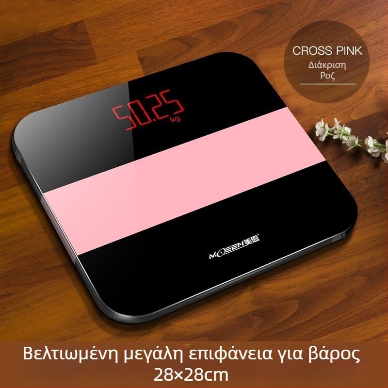Μεϊεν ζυγός σώματος με επαναφορτιζόμενη τροφοδοσία USB – ακριβής μέτρηση βάρους, λίπους, θερμίδων και υγρασίας έως 150 kg