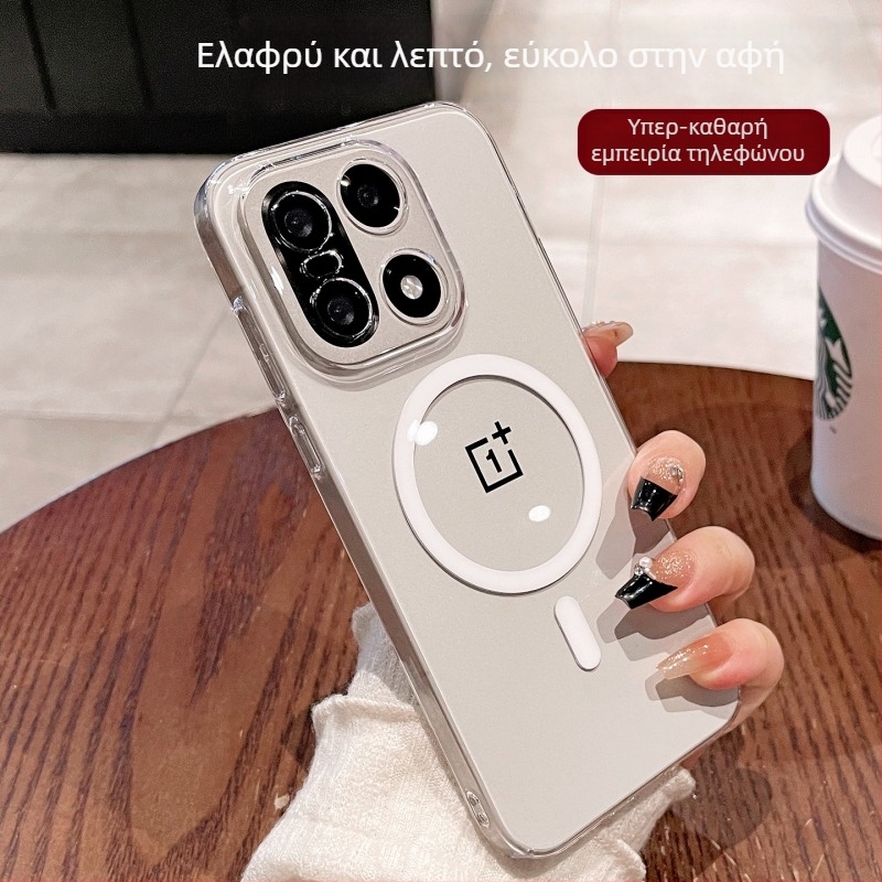 Θήκη OnePlus 15 με μαγνητική φόρτιση, ανθεκτική σε πτώσεις, διάχυση θερμότητας, υλικό PC