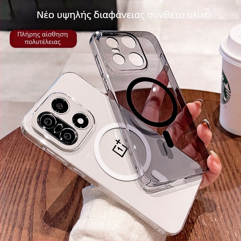 Θήκη OnePlus 15 με μαγνητική φόρτιση, ανθεκτική σε πτώσεις, διάχυση θερμότητας, υλικό PC