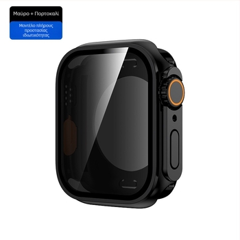 Θήκη προστασίας Apple Watch S6–S10 Ultra All-Inclusive με Anti-Peep PC περίβλημα (Κωδ. 080)
