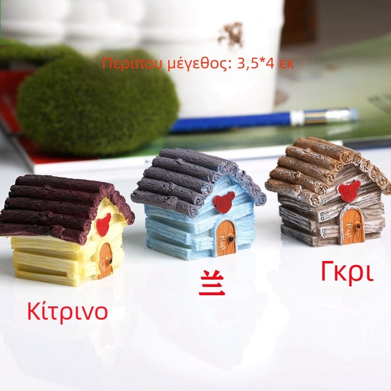 Μίνι διακοσμητικό τοπίο – Χειροποίητα διακοσμητικά από ρητίνη σε στυλ καρτούν, Μάρκα: Chen Jun Craftsmanship, Υλικό: Συνθετική ρητίνη