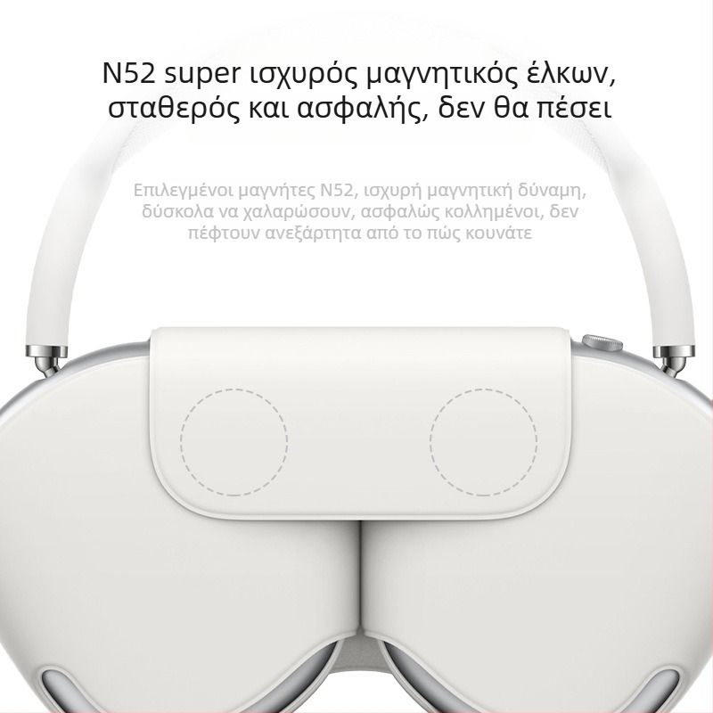 Θήκη AirPods Max – πλήρης κάλυψη με μαγνητικό κλείσιμο, τεχνητό δέρμα, συμβατή με Apple