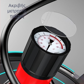 Χειροκίνητη αντλία αέρα υψηλής πίεσης για ποδήλατα, μοτοσικλέτες και ηλεκτρικά οχήματα — γρήγορο φούσκωμα, καθολική, οικιακή χρήση