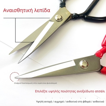 Κουζινικά ψαλίδια από ανοξείδωτο ατσάλι, εμπορικού επιπέδου