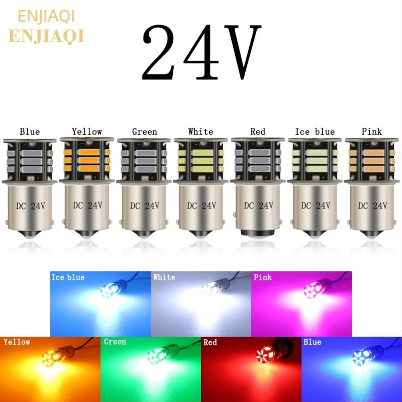 24V LED φως σήματος στροφής για φορτηγό, φως οπισθοπορείας και φρένων, μοντέλο 7020 21SMD, 6000–6500K, 3.7W, 50 000 h