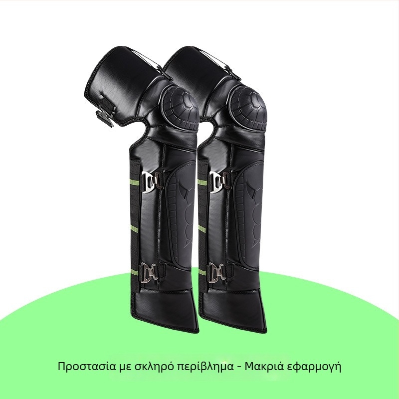 Μακριά γόνατα προστασίας μοτοσικλέτας για ενήλικες, PU αντιανεμική επένδυση — Μάρκα: Other, Άνοιξη 2022