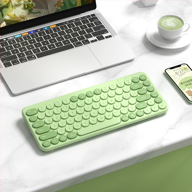 MK397DL Ασύρματο Σετ Πληκτρολογίου και Ποντικιού - Plug-and-Play, 95 πλήκτρα, Αθόρυβο, Συνδέεται έως 3 συσκευές