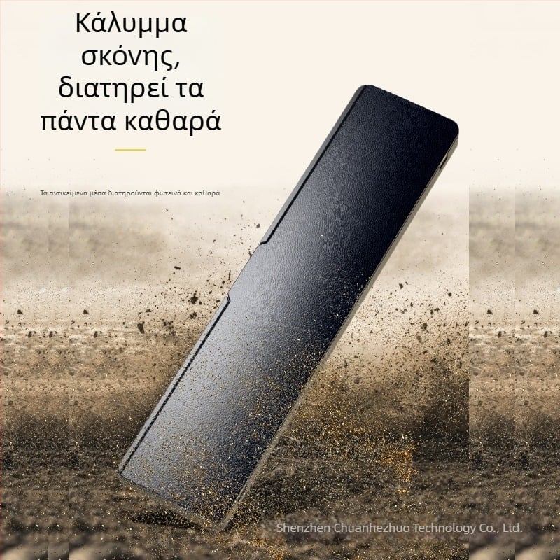 Μαξιλαράκι καρπού για gaming πληκτρολόγιο με διπλής όψης επιφάνεια από καουτσούκ и θήκη αποθήκευσης (μοντέλο jp-1) – αδιάβροχο, αντιολισθητικό, ανθεκτικό στη φθορά