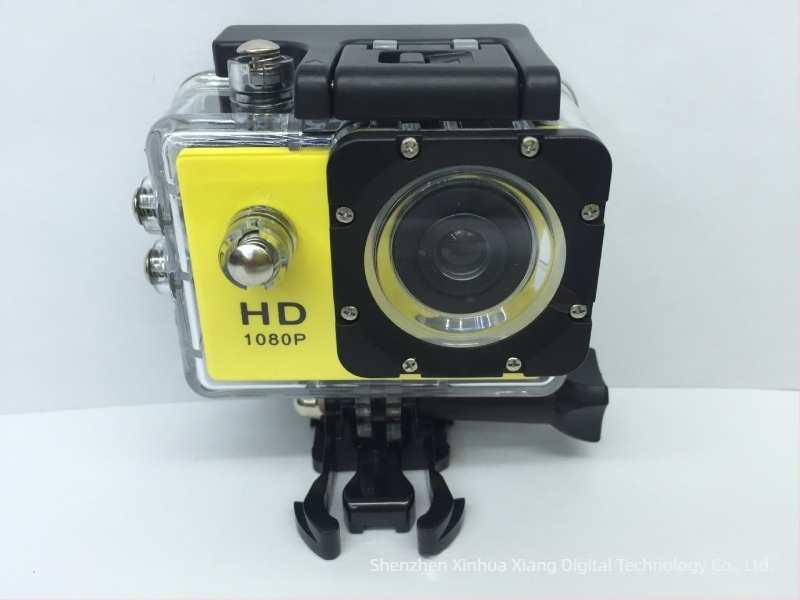 SJ5000 Κάμερα κράνους για αθλητικά - 1080P HD, 2.0 ιντσών LCD, αποθήκευση TF microSD, αυτονομία μπαταρίας 1,5 ώρας