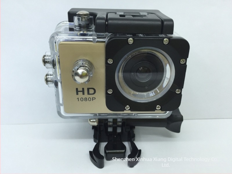 SJ5000 Κάμερα κράνους για αθλητικά - 1080P HD, 2.0 ιντσών LCD, αποθήκευση TF microSD, αυτονομία μπαταρίας 1,5 ώρας