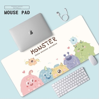 Pad ποντικιού Cartoon Monster, φυσικός καουτσούκ, αντιολισθητικό, εκτύπωση με μεταφορά θερμότητας, εξατομίκευση με εικόνες