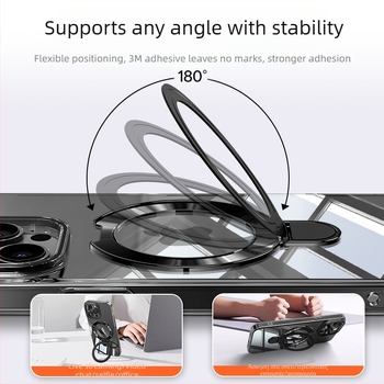 Πτυσσόμενη βάση για κινητό • Μεταλλική κατασκευή • Με δυνατότητα προσαρμογής • Γενικού σκοπού