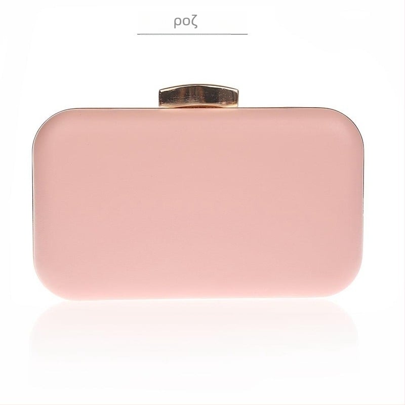 Βραδινή τσάντα PU δέρμα, clutch με θήκη για κινητό, σκληρό κλείσιμο με καπάκι, οριζόντιο τετράγωνο σχήμα