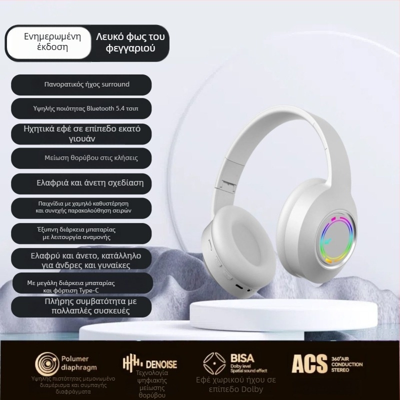 Ασύρματα Bluetooth ακουστικά για παιχνίδια με μικρόφωνο – στερεο ήχος, χαμηλή καθυστέρηση στα esports