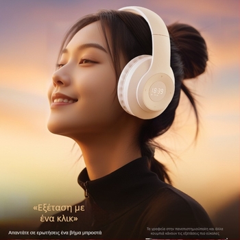 Ενσύρματα ακουστικά δοκιμών ακρόασης | 40 mm οδηγοί • 3,5 mm βύσμα • ενσύρματα • παραμόρφωση ≤0,2%