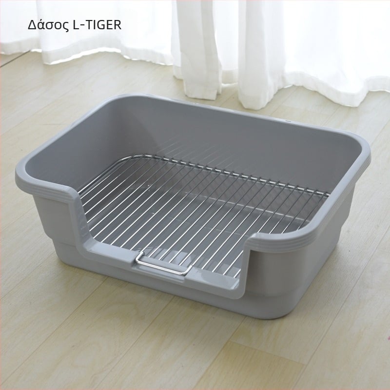 Κουτί τουαλέτας σκύλου με προστασία από πιτσιλίσματα ούρων και εύκολο καθάρισμα (Υλικό: Πλαστικό; Μάρκα: Άλλο; Εισαγόμενο: Όχι; Ιδιωτικές μάρκες: Ναι)