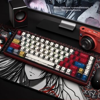 Προσαρμοσμένα keycaps για μηχανικό πληκτρολόγιο — Καθολικά, αρχικό ύψος, πενταπλευρικός σχεδιασμός, Pbts υλικό, 420 g